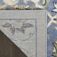 thumbnail image 3 of Nourison Home Allur All-over design Light Blue 2'3" x 7'6" Area Rug, Easy Cleaning, Non Shedding, Bed Room, Living Room, Dining Room, Kitchen (2x8), 3 of 6