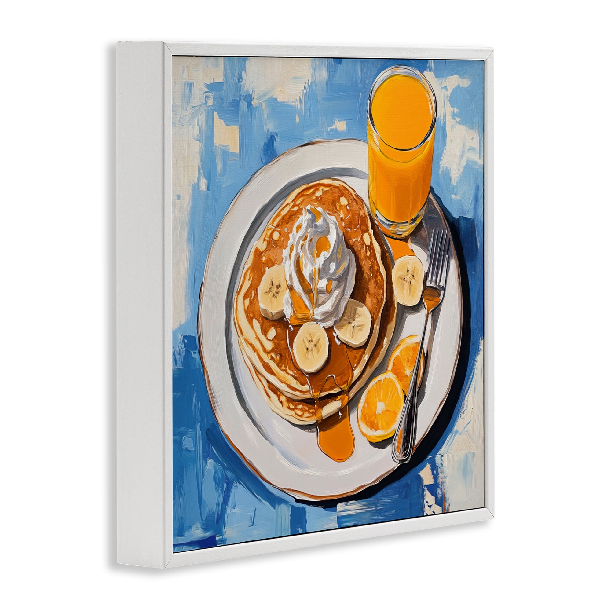 Stupell Industries Banana Bliss Sunshine White Framed Giclee Art, design by Tina LeCour
