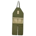 thumbnail image 4 of deevoka Garden Apron Anti Dirty Reusable Gardening Tools for Woodwork Garden Picking, 4 of 9