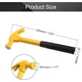 thumbnail image 2 of HUGFEGWE 8.8 Ounce Curved Rip Claw with Tubular Steel Handle CJB91-22988, 2 of 8