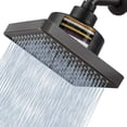 thumbnail image 1 of AIR-High Pressure Rain Shower Head with Filtered - Square Showerhead Filter for Remove Chlorine and Harmful Substances, Improve Hair and Skin Problems, Oil Rubbed Bronze, 1 of 4