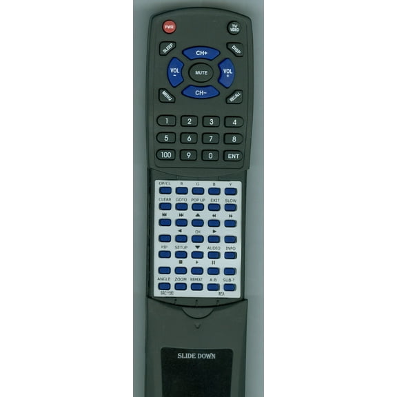 Replacement Remote for RCA RTBRC11082, BRC11082
