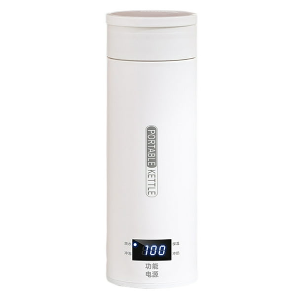 Calentador Botella Ebullición Rápida 500 Ml Portátil Con 4 Temperatura Control 304 Acero Inoxidable Apagado Automáticamente Fugas A Prueba