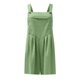 thumbnail image 5 of ICHUANYI Clearance Fashion Women Casual Sold Color Shoulder Button Suspender Jumpsuits Wide Pocket Leg Pant(Green, XL) ICHUANYI WER2023081000706, 5 of 5