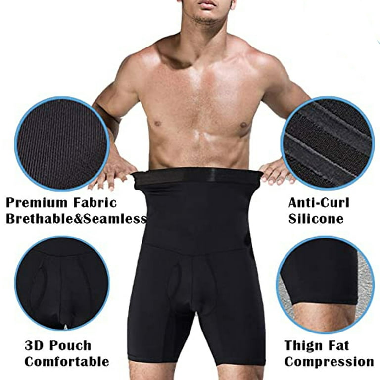 Men Tummy Tuck Belt Body Shaper Seamless Control Slimming Waist