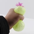 thumbnail image 4 of Simulation Pineapple Decompression Toy, Slow Rising Stress Relief Toy for Kids Adults, Anti-Anxiety Sensory Toy Home Office Pressure Release Toy, Squeeze-Toy Fidget Toy for Birthday Gift (Yellow), 4 of 7