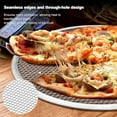 thumbnail image 2 of CN 3 Pcs Pizza Screen, 12 Inch Pizza Pan for Oven, Nonstick Pizza Tray for Oven, Dishwasher Safe & Microwave Safe (12 inch), 2 of 6