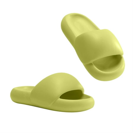 

Fashionable Bread Slippers EVA Thick Bottom Sandals Non-slip Summer Woman Shoes