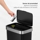 thumbnail image 4 of 50L Bote de basura 50L Sensor Aro metálico, Color Negro, cierre silencioso. Cubo de basura negro. Ideal para cocina, 4 of 8