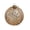 A, variant on Pincandy 8cm Champagne Christmas Tree Ornaments - Shatterproof Glossy Plastic Baubles with Hanging Strings for Holiday Decor and Winter Events