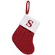 thumbnail image 2 of Seyotauo Knitted Wool Christmas Stocking With Embroidered Letter 7 inch People's Candy Gift Bag Festive Christmas Decorations For Fireplace Tree Hanging Holiday Gift Holder, 2 of 5