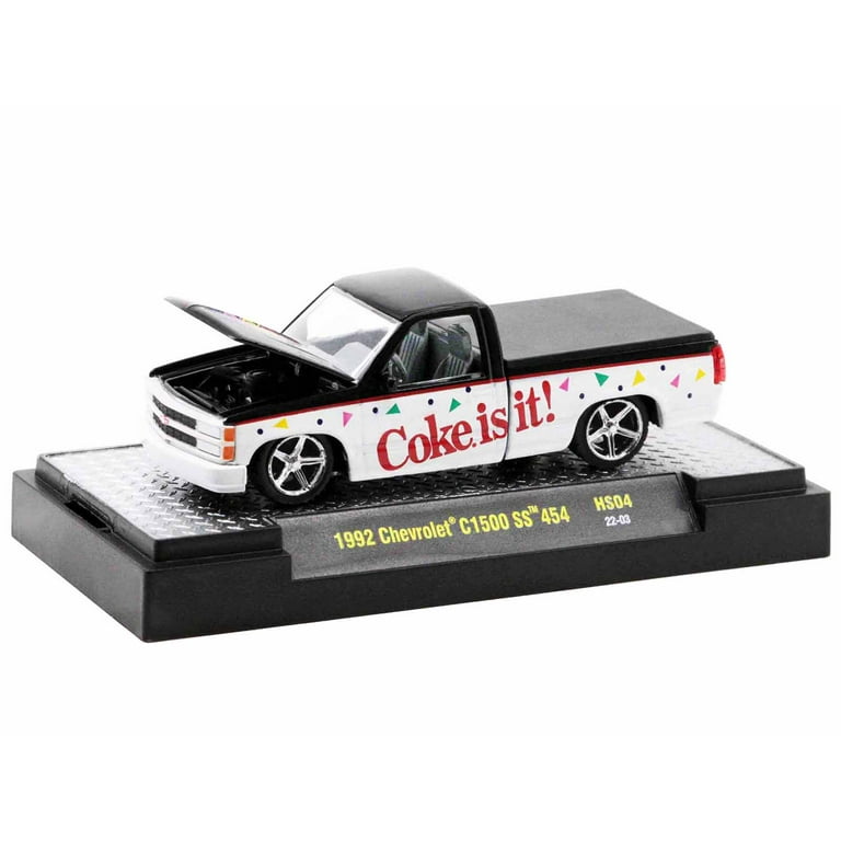1992 Chevrolet C1500 SS 454 Truck Black & Bright White w