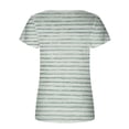 thumbnail image 3 of Blouses à Manches Courtes pour Femmes Mode Imprimée Décontractée Col Rond T-Shirt Ample Blouse Hauts à Manches Courtes pour Femmes, 3 of 5