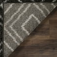 thumbnail image 5 of SAFAVIEH Tunisia Mandy Geometric Area Rug, Anthracite/Cream, 4' x 6', 5 of 9