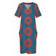 thumbnail image 4 of Fishman Donuts - Phish Vestido suelto con bolsillo Vestidos de fiesta vestidos africanos para mujer vestido lindo, 4 of 7