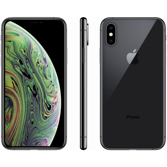 Restored Apple iPhone XS - Carrier Unlocked - 64GB Space Gray (Refurbished)