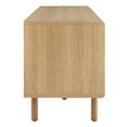 thumbnail image 3 of Modway Kurtis MDF Particleboard TV and Record Stand for TVs up to 65" in Oak, 3 of 10