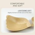 thumbnail image 3 of Strapless Bras For Women, Adhesive Invisible Backless Push Up Gathering Lift Up Cups Dresses Reusable Invisible Bra 2 Pairs, 3 of 5