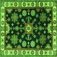 thumbnail image 1 of Ahgly Company Indoor Square Persian Green Traditional Area Rugs, 6' Square, 1 of 1