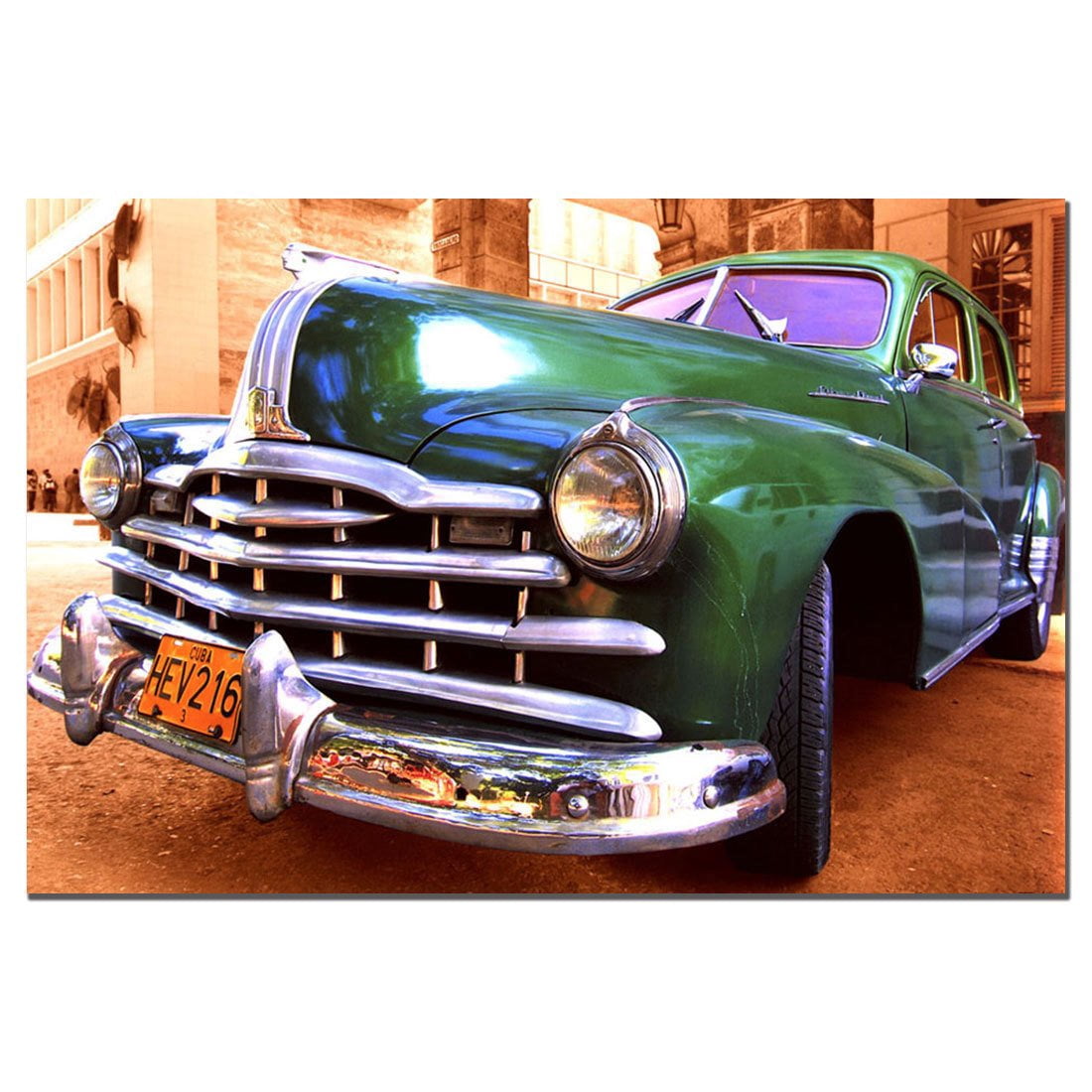 Trademark Fine Art "Green Beauty" Canvas Art
