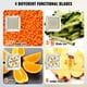 thumbnail image 2 of Cortador de verduras comercial VEVOR, picador de verduras, 4 cuchillas, cortador de patatas fritas, 2 of 8
