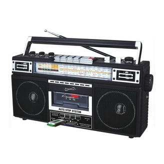 QFX J-114U AM/FM Shortwave Radio with USB and SD Card Slot