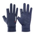 thumbnail image 1 of Guantes de pesca 1 par de guantes de pesca para hombres y mujeres resistentes al desgaste 2 dedos cortados seda helada transpirable Universal protección de manos para pesca manoplas para ciclismo JShteea El nuevo, 1 of 7