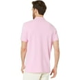 thumbnail image 2 of U.S. Polo Assn. Mens Solid Pique Polo With Small Pony, Pink Hour, XX-Large, 2 of 4
