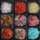 thumbnail image 2 of 50/100 g de piedras naturales, cristales de grava, chips de cuarzo, minerales, curación Reiki, ágatas pulidas, muestras de piedras preciosas, decoración para el hogar y el acuario, 2 of 5