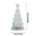 thumbnail image 3 of Lighted Christmas Tree Decorations, Colorful LED Night Light, Light Up Glitter Tabletop Figurine, Xmas Table Lamp Color Changing Xmas Tree Decor Holiday Decor, 3 of 5