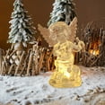 thumbnail image 5 of Qiweii Crystal-like Little Angel Night Light,Glowing Desktop Ornament for Gift and Home Decor,Home Bedroom Accessory, 5 of 6