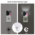 thumbnail image 3 of Balery Pink White Ocean Waves Luz Nocturna LED con Sensor Automático, Enchufe con Sensor Crepuscular, Luz Suave de 0.5W para Dormitorio, Pasillo, Baño-US, 3 of 7
