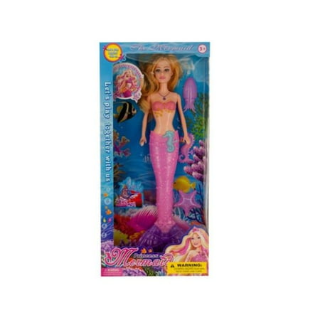 Kole Imports KL248-8 Mermaid Princess Doll - Pack of 8
