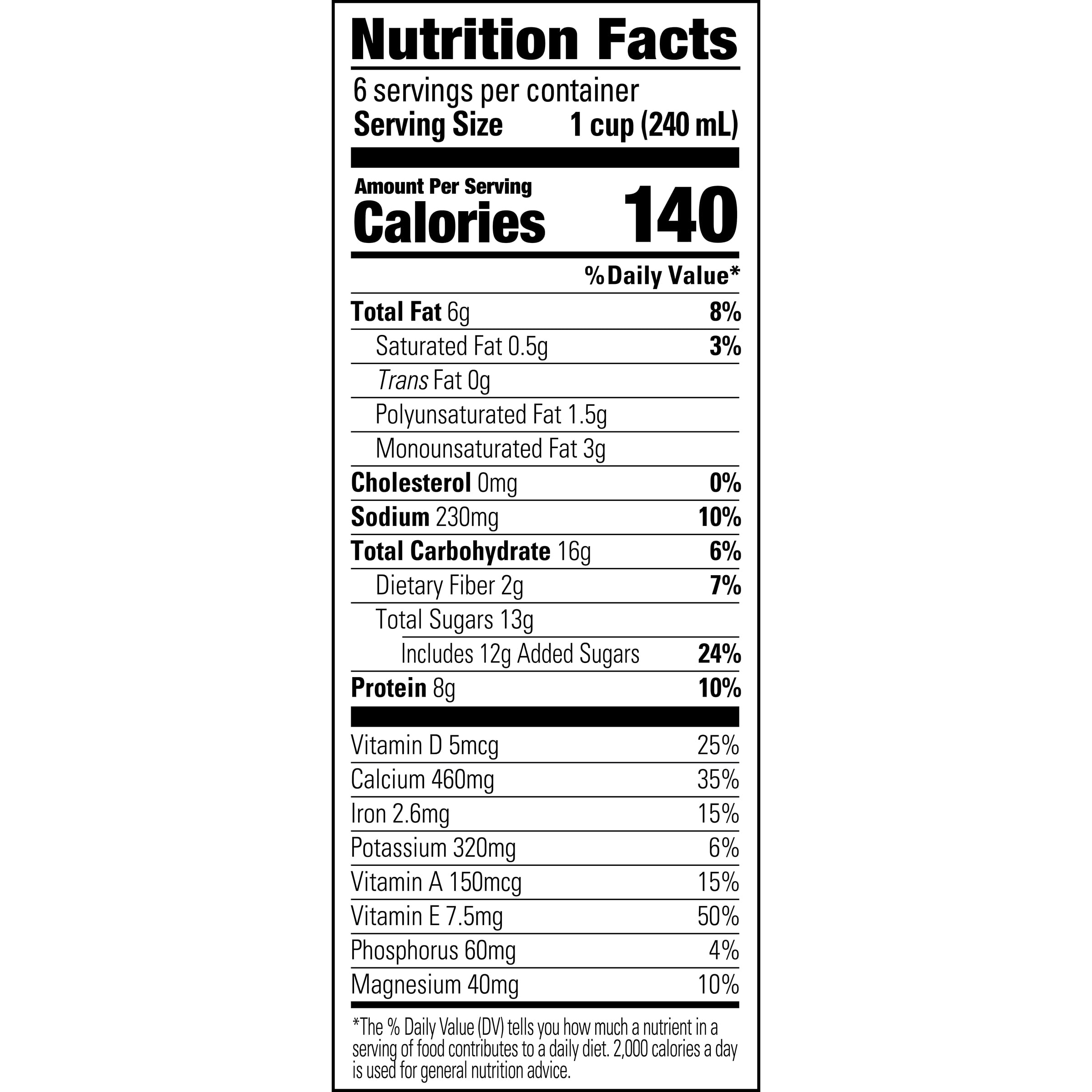 Blue Diamond Chocolate Protein Almondmilk 48FO