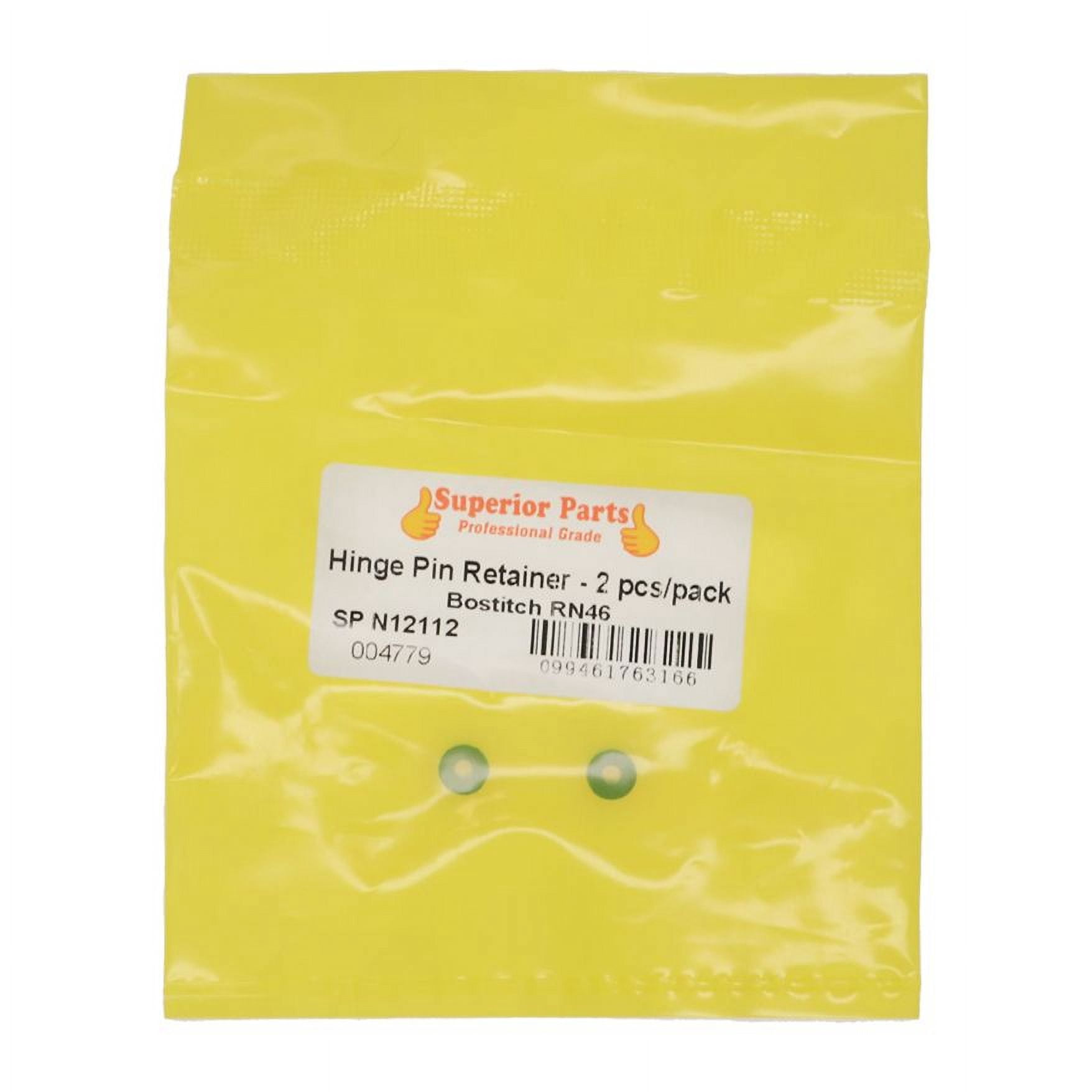 Superior Parts SP N12112 Parts Aftermarket Hinge Pin Retainer for Bostitch Nailer RN46-2pcs (4-Pack)