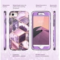 thumbnail image 6 of i-Blason Cosmo Series Designed [Built-in Screen Protector] Stylish Protective Bumper Case for iPhone SE (2020), iPhone 8, iPhone 7 (Ameth), 6 of 7