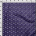thumbnail image 4 of oneOone Georgette Viscose Violet Fabric Bird Craft Projects Decor Fabric Printed By The Yard 42 Inch Wide, 4 of 5