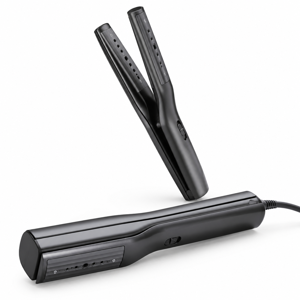 Portable Travel Clip Garment Steamer Black Compact Palm-Sized Design for Clothes Wrinkles