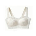 thumbnail image 4 of Xucatan Wireless Bras for Women Full Coverage T-Shirt Bra Seamless Comfort Everyday Bra Simple Solid Underwear Gift, 4 of 7