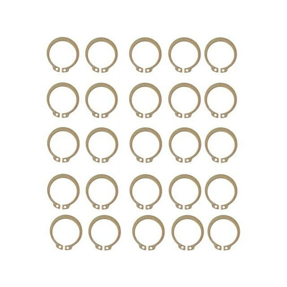 Front Axle Shaft Lock C-Clip - Compatible with 1980 - 1999 Ford F-250 1981 1982 1983 1984 1985 1986 1987 1988 1989 1990 1991 1992 1993 1994 1995 1996 1997 1998