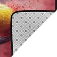 thumbnail image 4 of Shaggy Area Rug, Tennis Impact in Slow Motion Rugs for Living Room Bedroom Non Slip Door Mat Indoor Carpet Machine Washable Nursery Home Decor Floor Mats for Entryway 60x39in, 4 of 5
