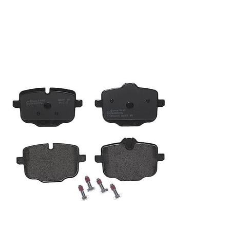 Rear Brake Pad Set - Compatible with 2014 - 2019 BMW 640i xDrive Gran Coupe 2015 2016 2017 2018