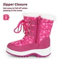 thumbnail image 3 of Apakowa Kids Girls Boys Insulated Fur Winter Warm Snow Boots (Toddler/Little Kid), 3 of 8