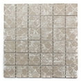 thumbnail image 3 of The Tile Life Amsterdam Gris Matte Porcelain Mosaic Floor and Wall Tile 12x12 in 4-Piece, 3 of 7