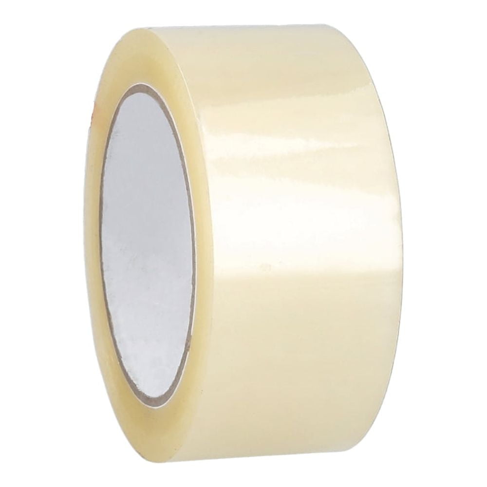 Shield Tape Carton Sealing Packing Acrylic Tape, 3 Mil, Clear, 6 Rolls, 3" x 55 Yard