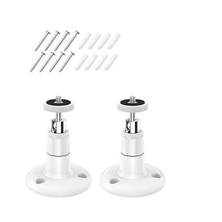 GJX Wyze Cam Pan Wall Mount Adjustable Indoor and Outdoor Security Mount for Wyze Cam Pan and Other Camera with Same Interface