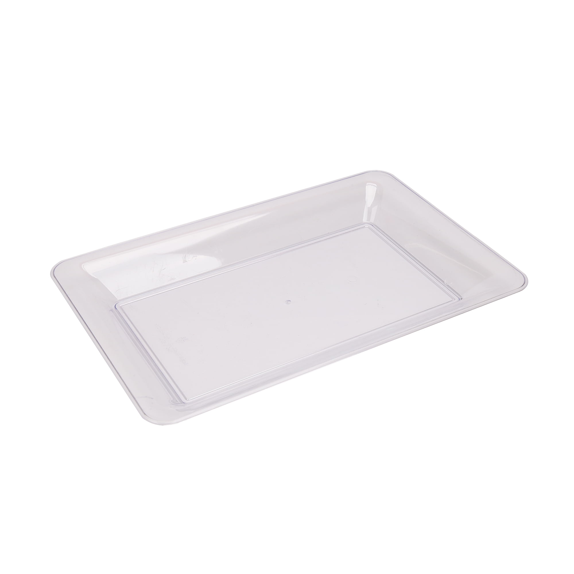 14 inch Rectangular Plastic Food Tray, Way to Celebrate!