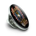 thumbnail image 2 of America Love It Or Leave Eagle USA American Flag Metal 0.75" Lapel Hat Pin Tie Tack Pinback, 2 of 5