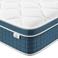 thumbnail image 3 of 10" Full Mattress,Memory Foam & Spring Hybrid Mattress Full Size,Medium Feel,Breathable Comfort Pressure Relieving for Guest Bedroom - Individual Pocket, 3 of 12