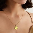 thumbnail image 3 of Hencethus Book Necklace, Granddaughter Daughter Necklaces from Grandma Mom, Stainless Steel Jewelry Gift for Anniversary Birthday Graduation, 3 of 6